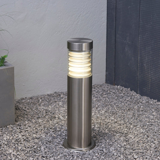 Equinox 50 LED Outdoor Post Light, Stainless Steel