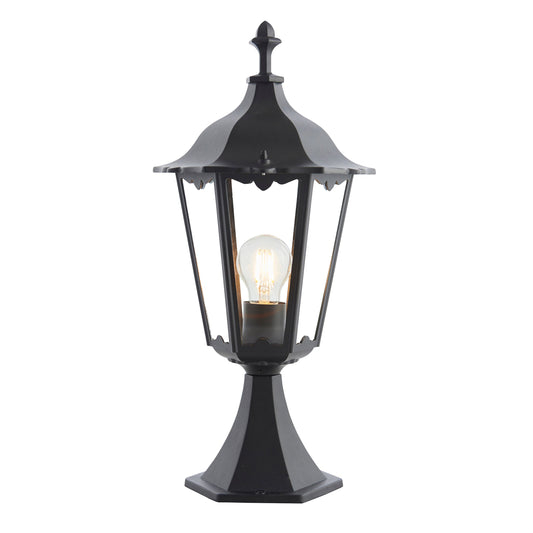 Burford Outdoor Pedestal Lantern