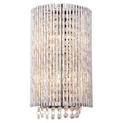 Galina Crystal Wall Light, Chrome