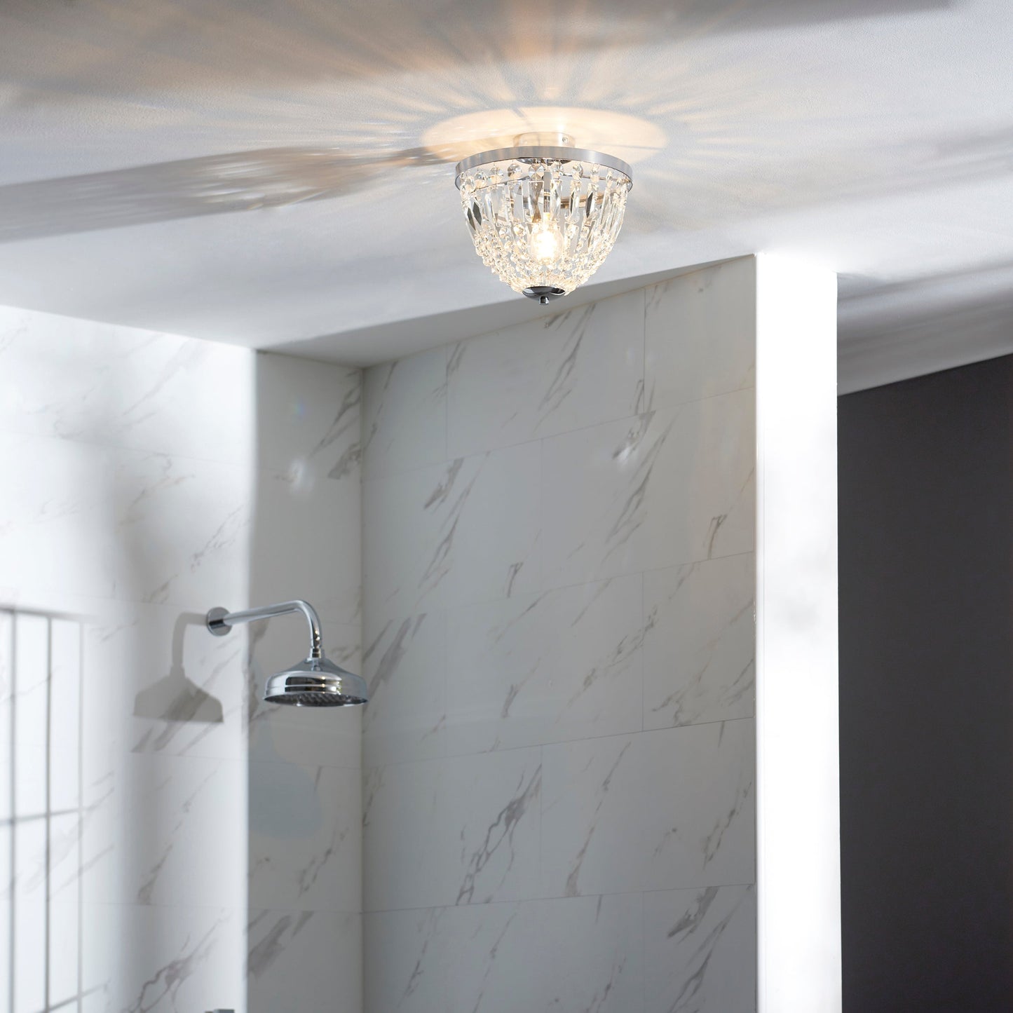 Iona Flush Bathroom Ceiling Light