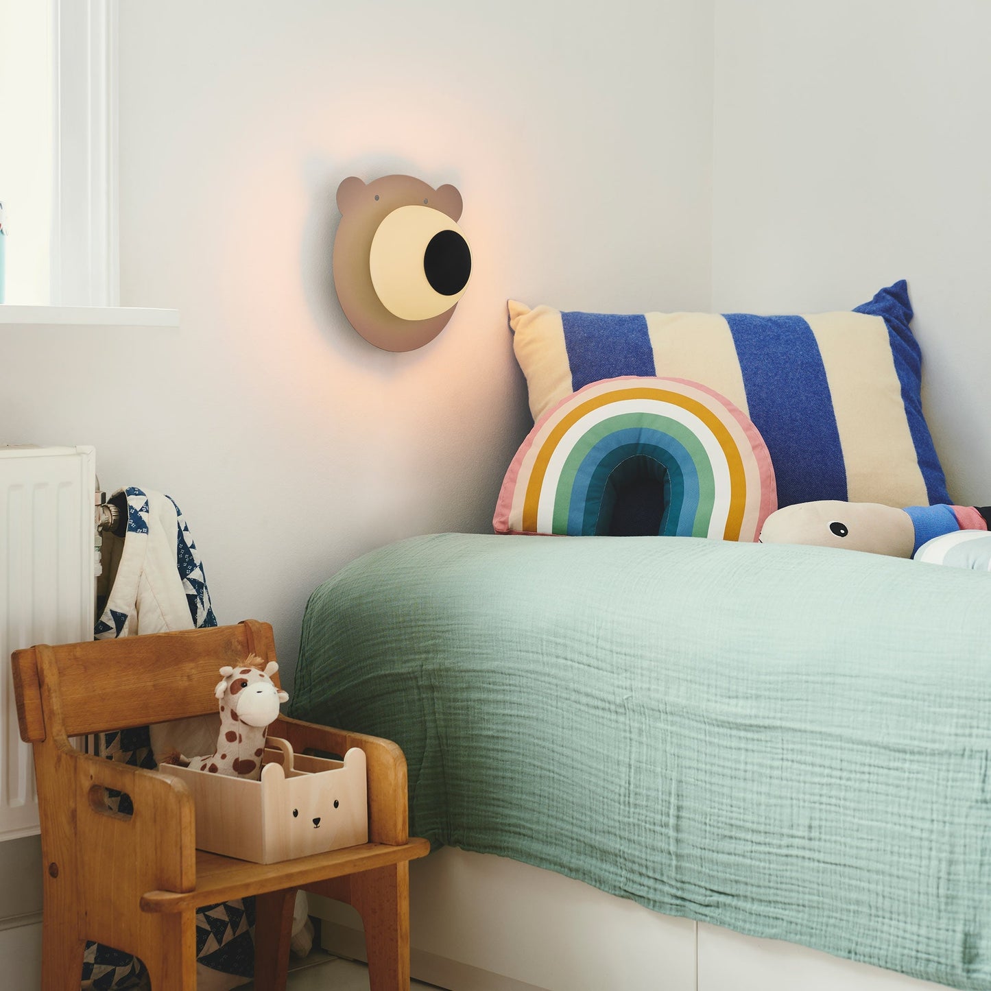 Bruna Bear Wall Light