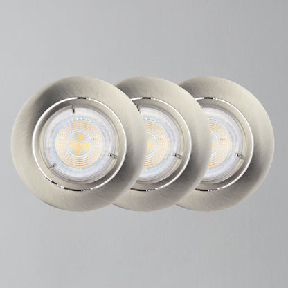 Carina Tiltable Downlights - 3 Pack