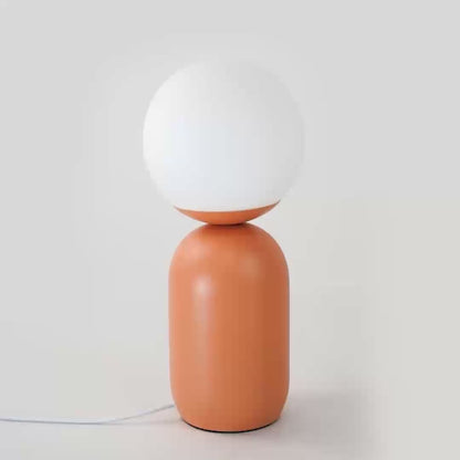 Notti Frosted Glass Globe Table Lamp